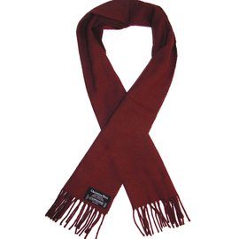 Dior-Men Scarf-Dark red