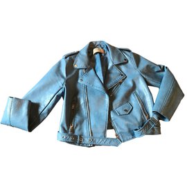 Zara-Coats, Outerwear-Blue