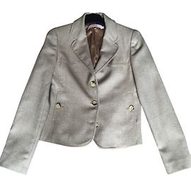 Jaqueta Red Valentino de lã bege Bege