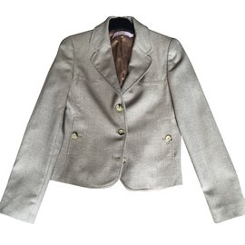 Red Valentino Wool Jacket Beige Beige