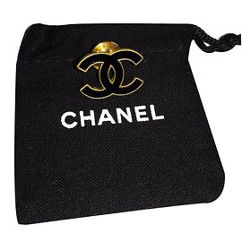 Chanel Pins & Broschen Schwarz