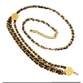 Chanel-Lange Halskette-Golden
