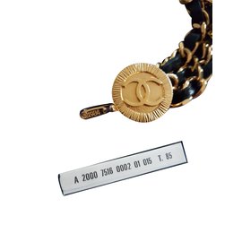 Chanel-Colar longo-Dourado