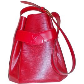 Louis Vuitton-Handbag-Red