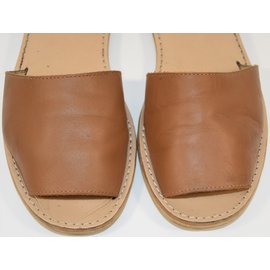 Autre Marque-Kids Sandals-Golden,Caramel