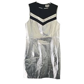 American Retro Kleid Silber