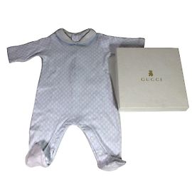 Gucci Body bébé Blanc Bleu