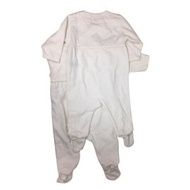 Baby Dior-Conjunto de 2 Sleepsuit-Branco