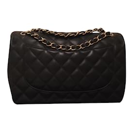 Chanel-Chanel Timeless Medium-Negro,Dorado