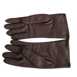 Christian Dior-Guantes-Caramelo