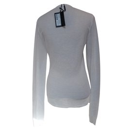 Calvin Klein-Knitwear-Eggshell