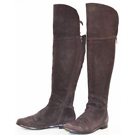 Autre Marque Botas ANDRE Camurça Marrom Tamanho 36 Marrom