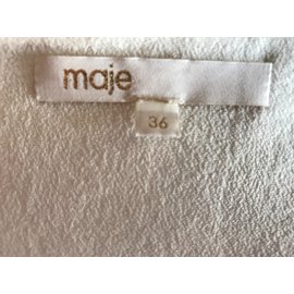 Maje-Skirt-Cream