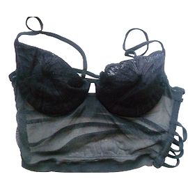 La Perla black strapless bustier 85A Black