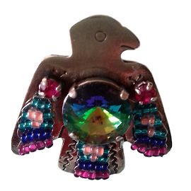 Reminiscence Bird Dove Ring Silver Steel Silvery