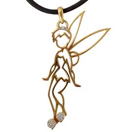 Victoria Couture collana pendente D'oro