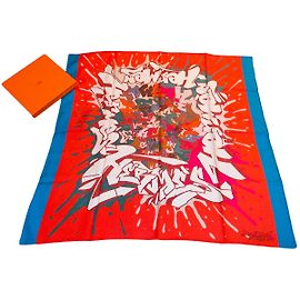 Hermès Seidentuch Mehrfarben