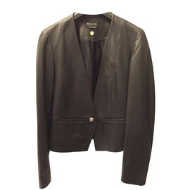 Massimo Dutti Jacket Black