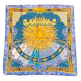 Hermès Carpe Diem Bianco Blu Giallo
