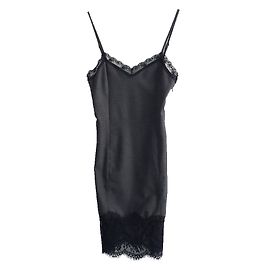 ROBE NUISETTE ZARA Gris anthracite
