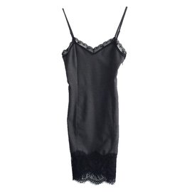 Zara Kleid Anthrazitgrau