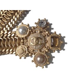 Chanel-Ceinture chaîne bijoux-Doré