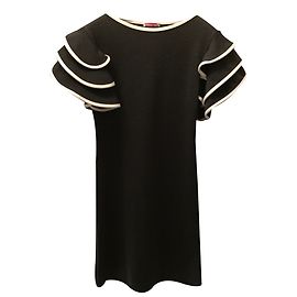 Autre Marque Vestido de algodão cinza Fashion Mark Cinza
