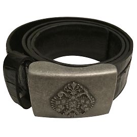 Massimo Dutti cintura Nero