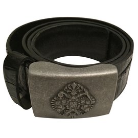 Massimo Dutti Gürtel Schwarz
