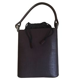 Kenzo Bolsa de cubo Castaño