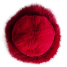 Autre Marque-Hat-Red