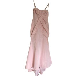 Christian Dior-Vestido de noche-Rosa