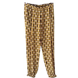 Fendi Pantaloni Multicolore