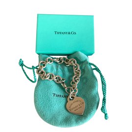 Tiffany & Co-Bracelet coeur Return to Tiffanny-Argenté
