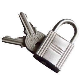 Hermès Lockpad Silber
