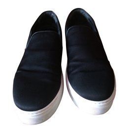 Céline-zapatillas-Negro