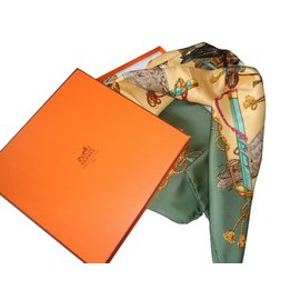 Hermès les oiseaux du roy Multicolore