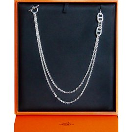 Hermès-Chaine d'Ancre Parade-Silber