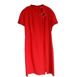 Thierry Mugler Kleider Rot
