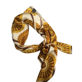 Gianni Versace Sciarpa seta D'oro