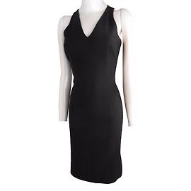Gianni Versace Versace - Brosche-Kleid aus Goldfarbenem Pin Schwarz Golden