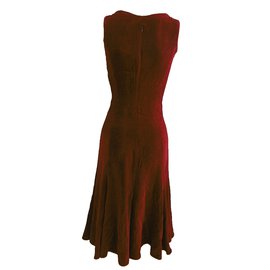 Emporio Armani-Emporio Armani Dress-Rosso,Bordò