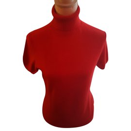 Eric Bompard-Knitwear-Red