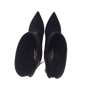 Saint Laurent-Ankle Boots-Black