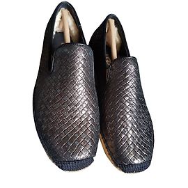 Ugg Alpargatas Negro Metálico
