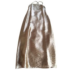 Max & Co langes Kleid Golden