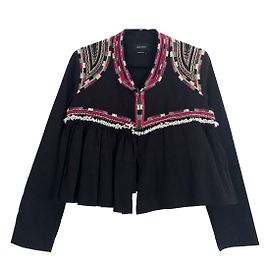 Isabel Marant Sabriel Jacke Schwarz