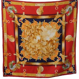 Cartier Silk scarf Red