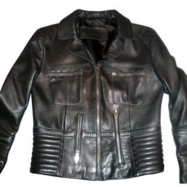 Autre Marque le renard Biker jacket Black
