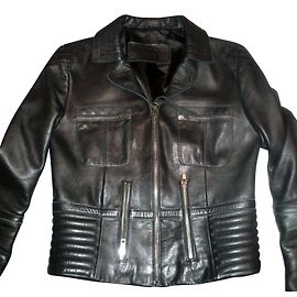 Autre Marque Le Renard Bikerjacke Schwarz